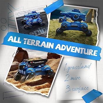 Amazon.com: Veeniix V994 Robot Dog Toys, RC Stunt Car with Loading