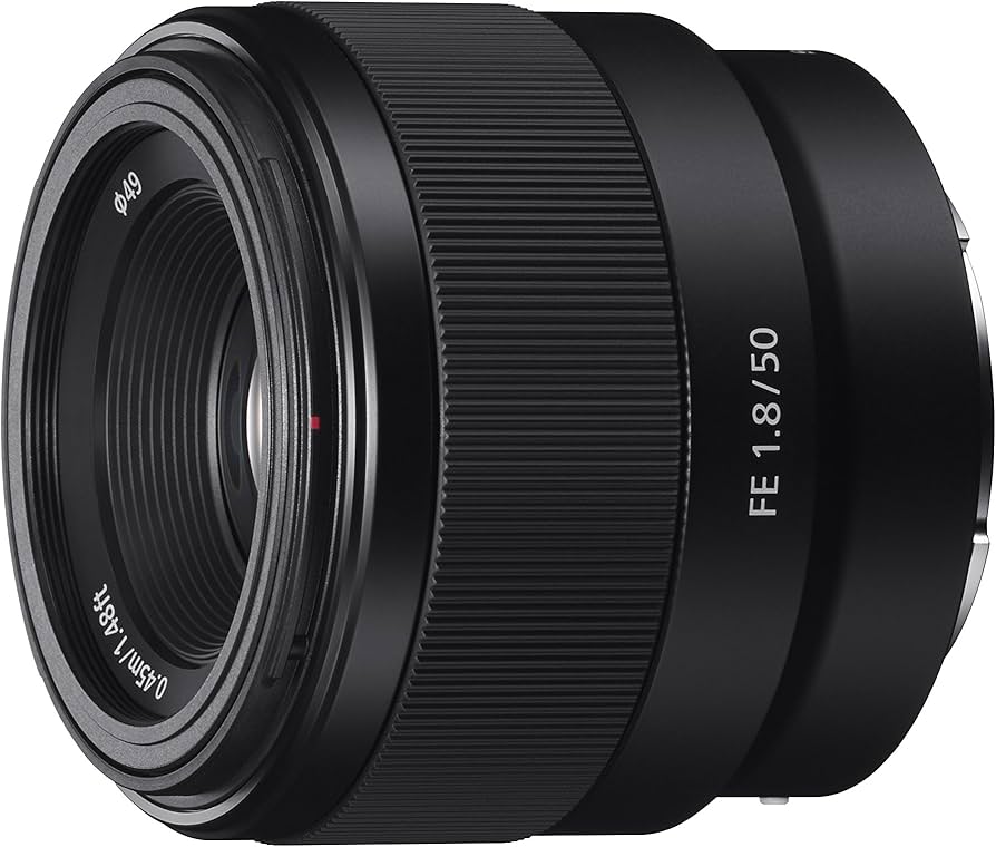 Sony Fe 50mm F1.8 Lens (SEL50F18F/2), Black : Amazon.ca: Beauty