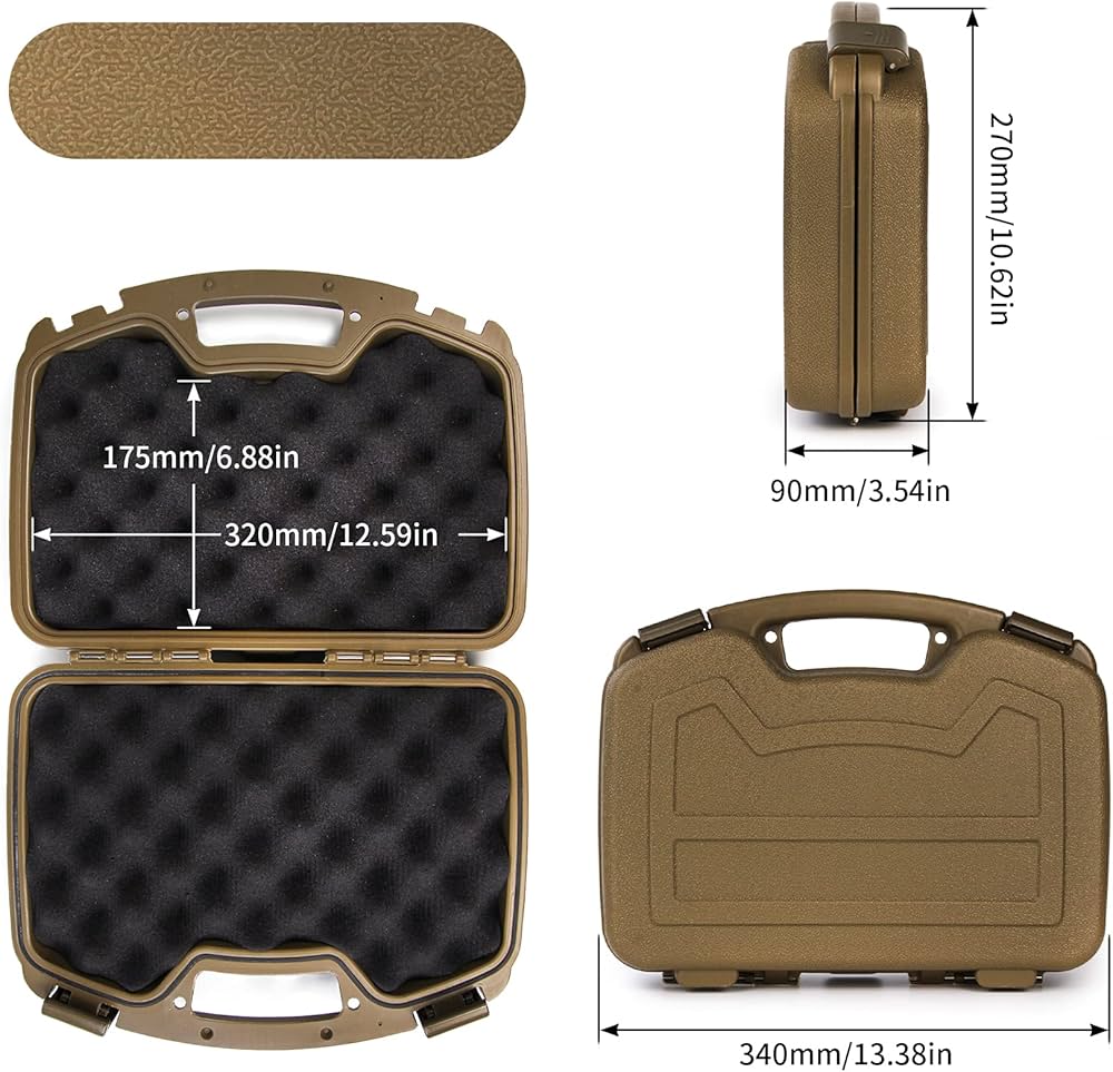 Amazon.co.jp: GUGULULA ガンケース ガンキャリングケース ABS樹脂