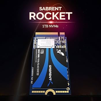 SABRENT SSD interno de alto desempenho de 1 TB Rocket NVMe PCIe M