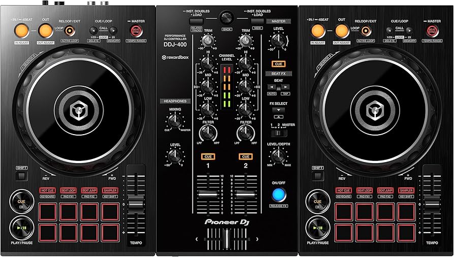 Amazon.com: Pioneer DJ DDJ-400 - 2-deck Digital DJ Controller for