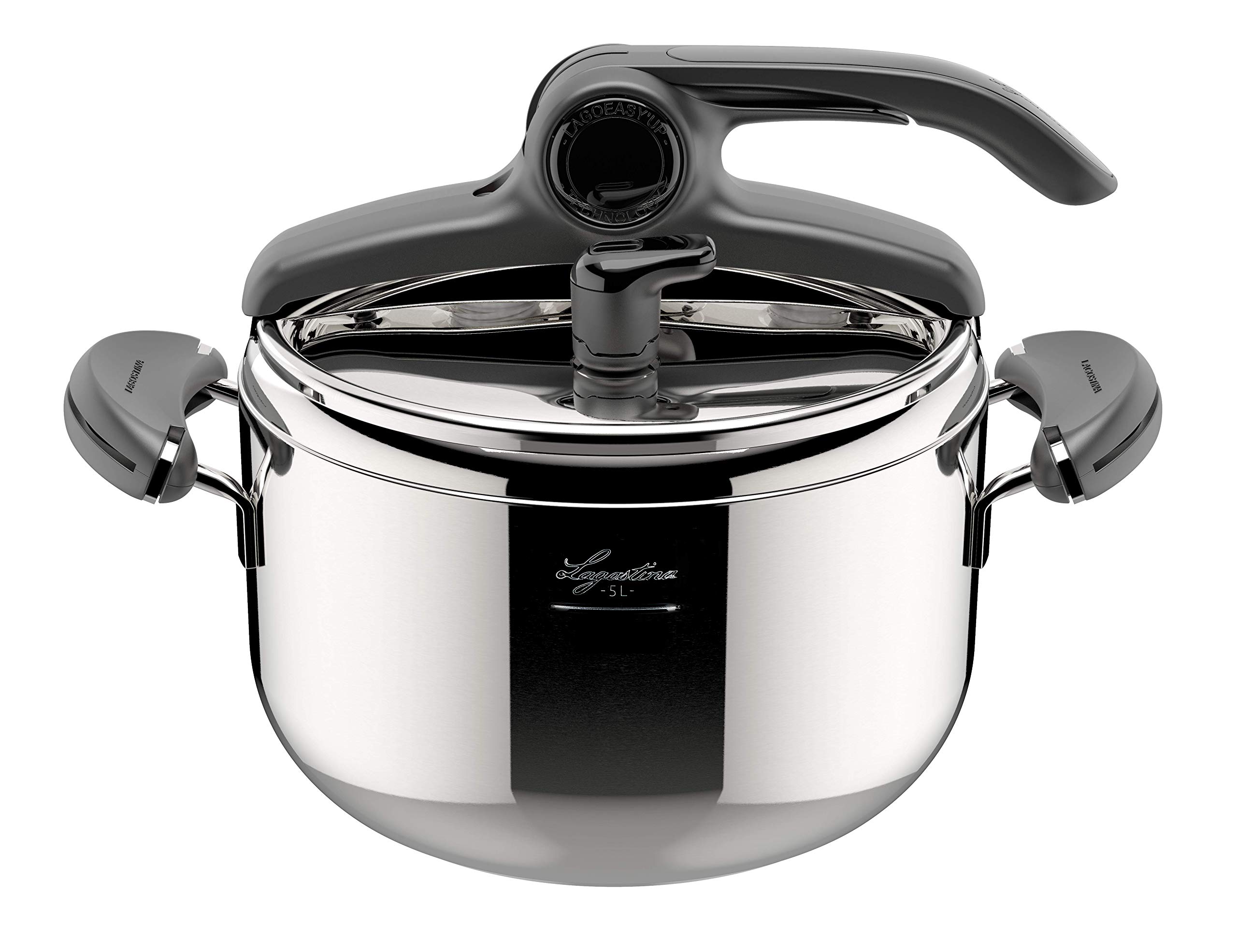 Amazon.com: Lagostina Mia Pressure Cooker Lagoeasy'UP 5L N/A: Home