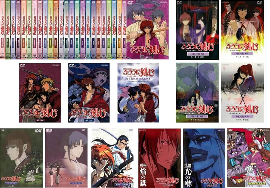 Amazon.co.jp: るろうに剣心 明治剣客浪漫譚 TV版 全26巻 + TV未放映