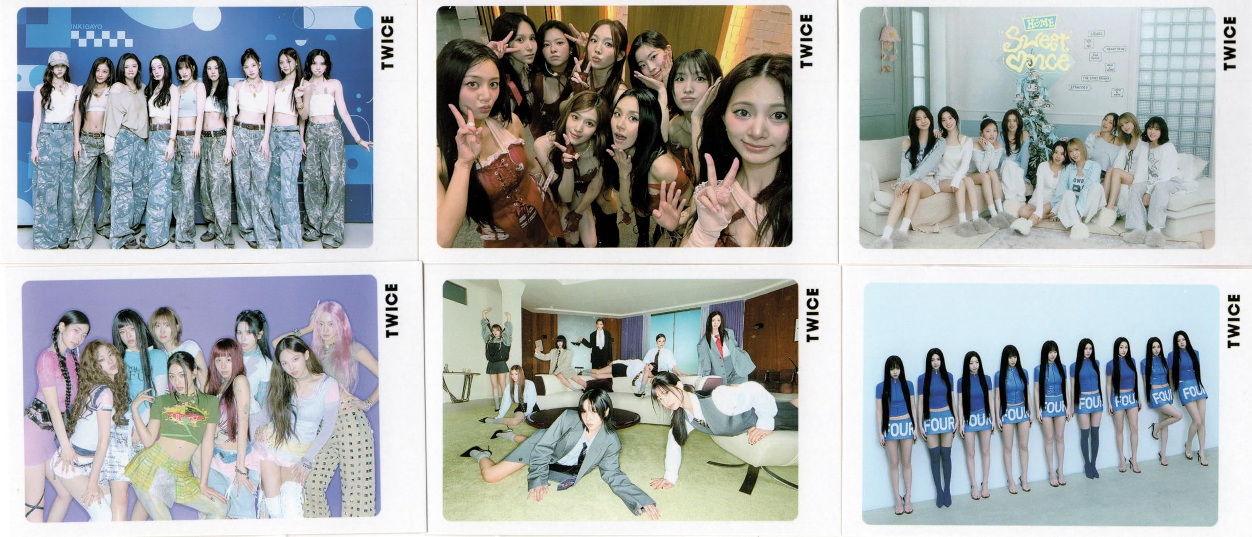 Amazon.co.jp: TWICE トゥワイス グッズ フォトメッセージカード 56枚