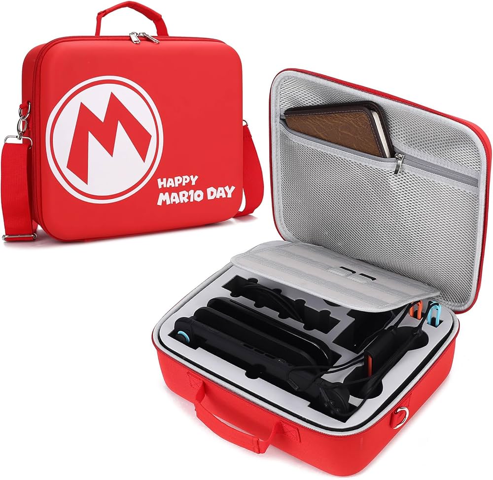 Amazon.com: Pemalin Large Capacity Carrying Case for Nintendo