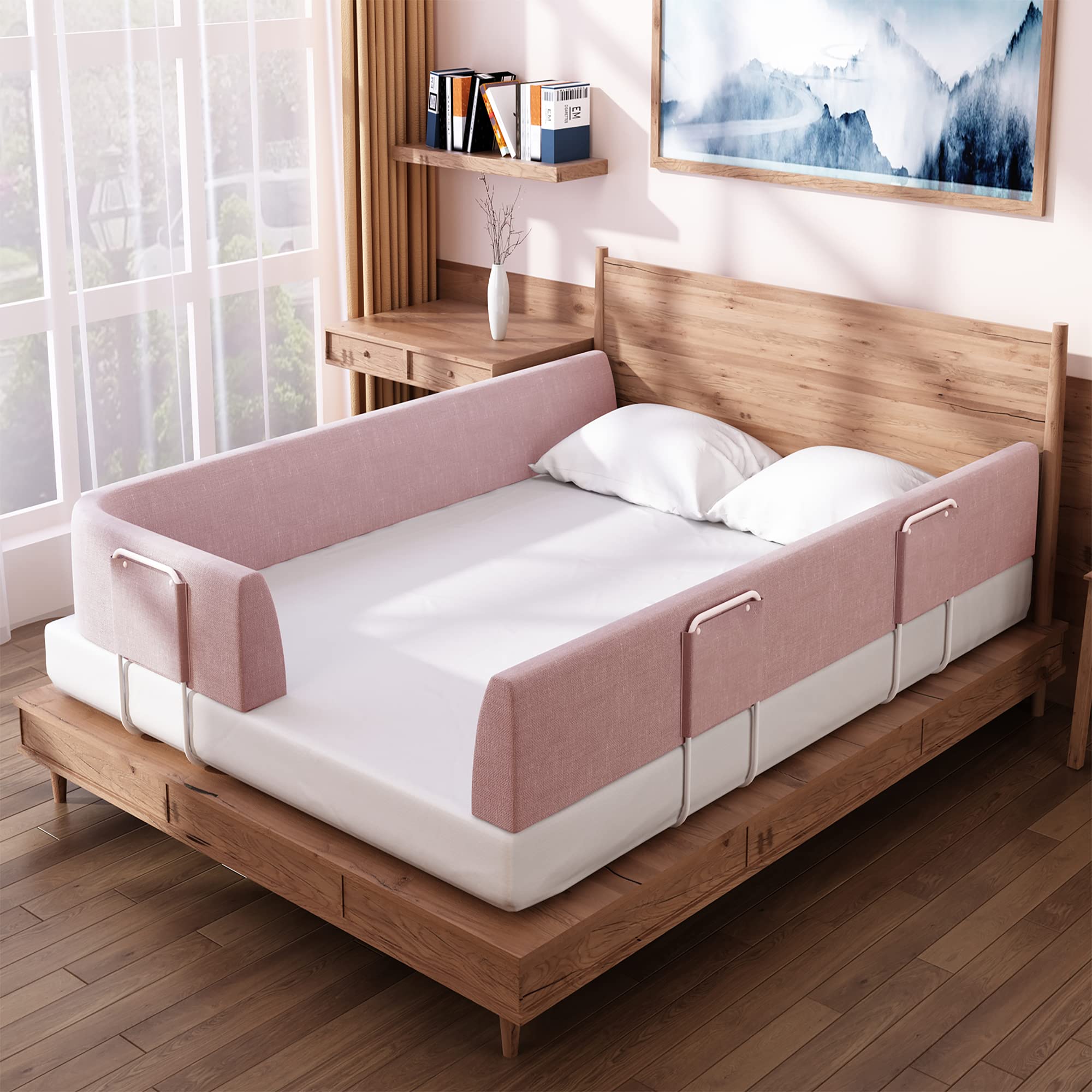 Amazon.co.jp: Edenplaykey ベッドガード 赤ちゃんベッドフェンス