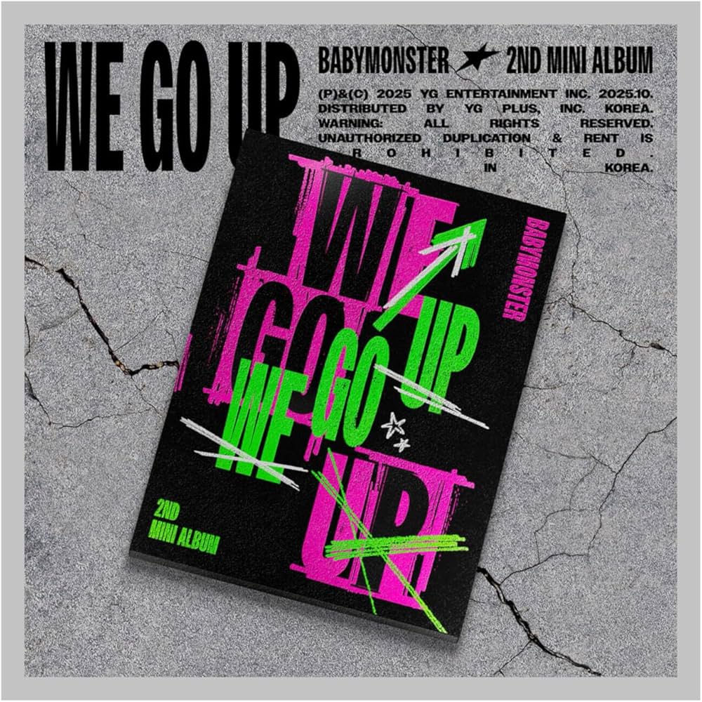 Amazon.co.jp: ベイビーモンスター ベビモン BM BABYMONSTER WE GO UP