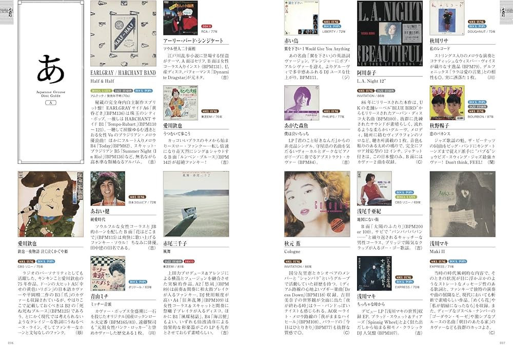 和モノ A to Z Japanese Groove Disc Guide | 吉沢dynamite.jp+CHINTAM
