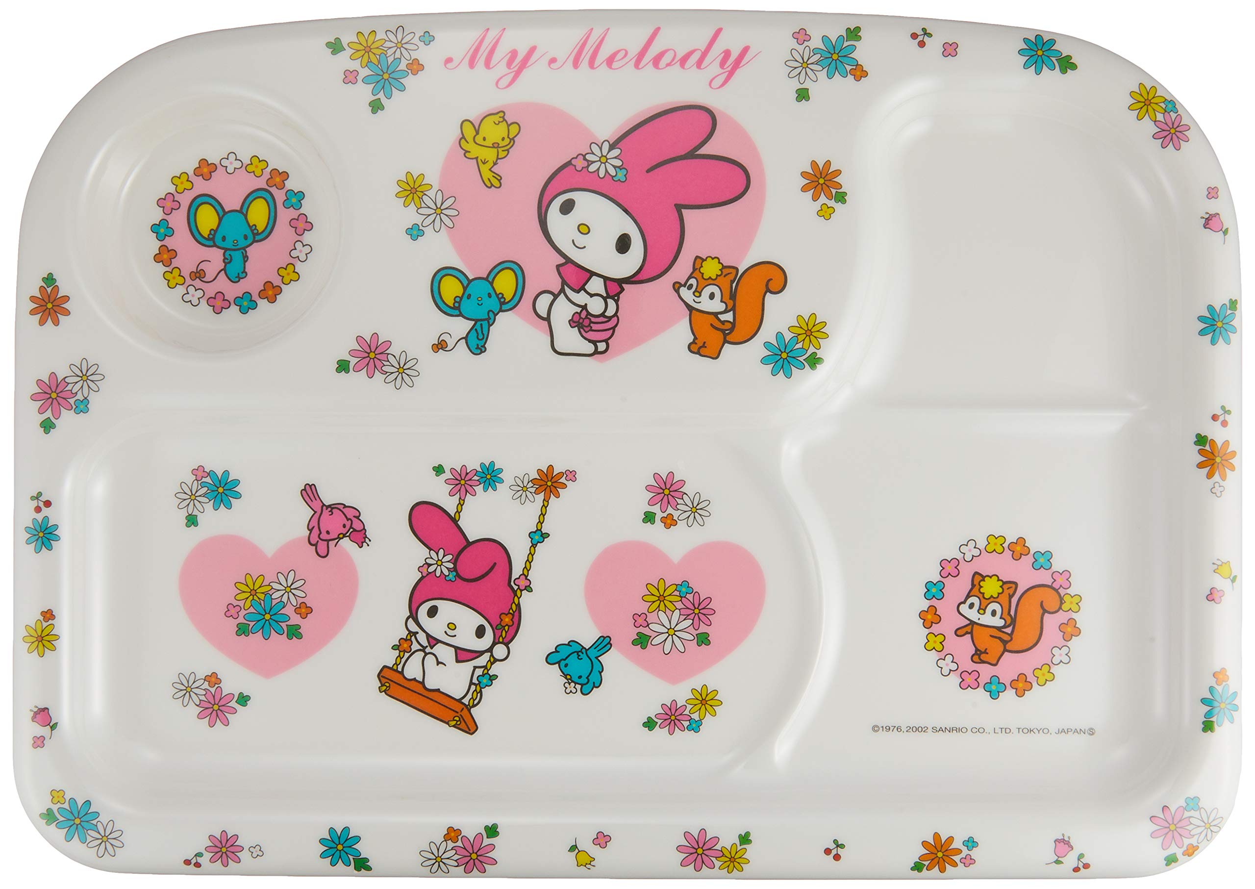 Amazon｜Daiwa お子様食器「マイメロディ」角ランチトレー MC-40