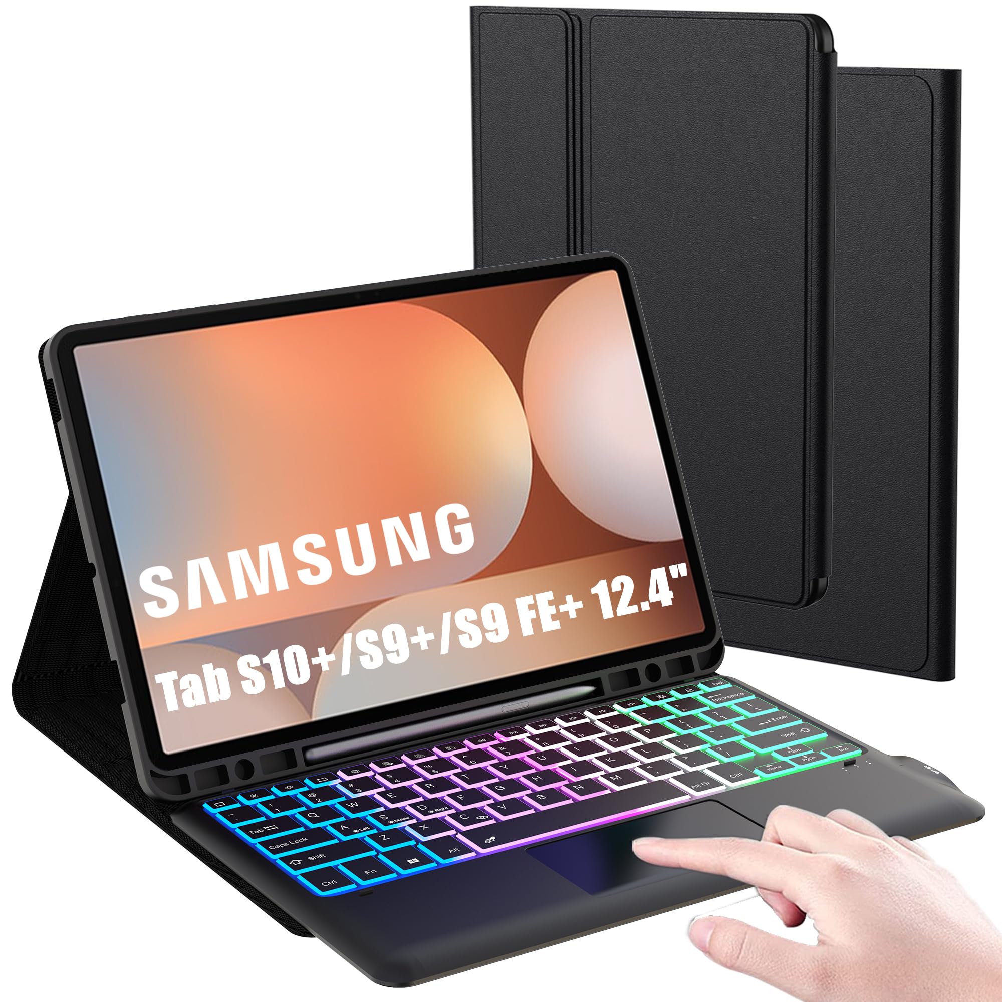 Amazon.co.jp: Samsung Galaxy Tab S9 FE+/ S9+ /S10+ 12.4インチ