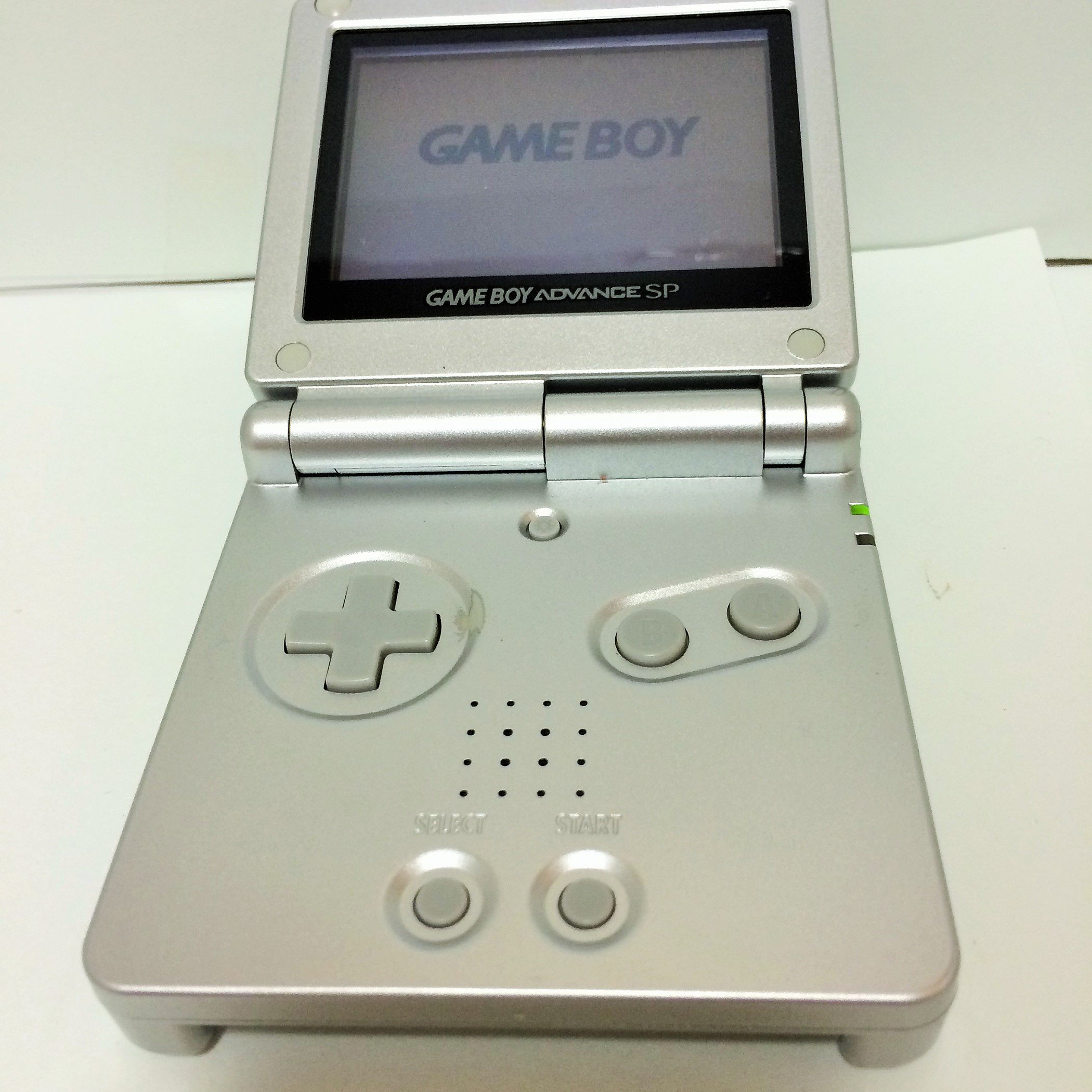 599gbasp ゲームボーイアドバンスSPシルバー