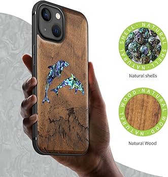 Amazon.com: Carveit Designer Wooden Protective Case for iPhone 13