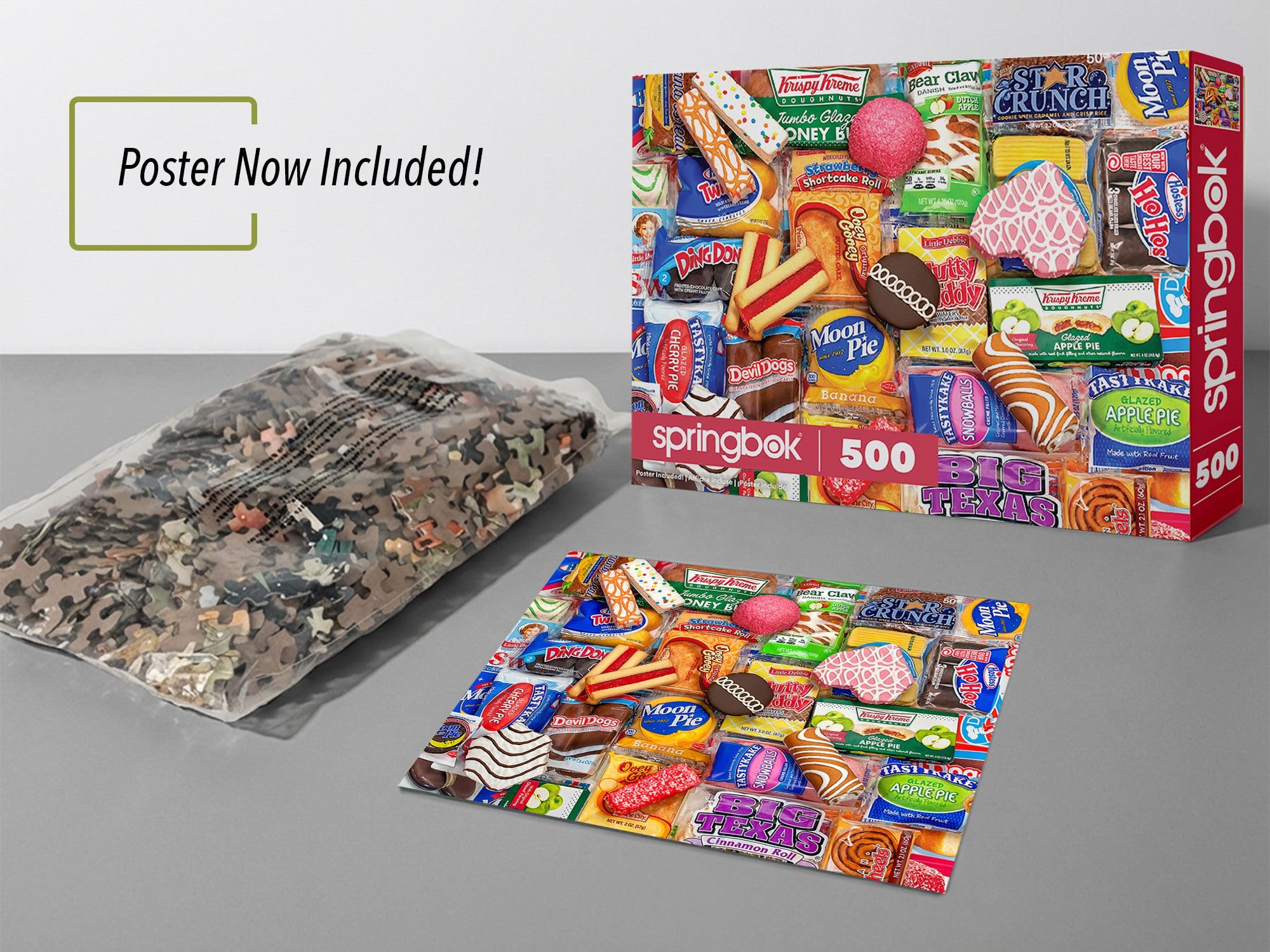 Amazon.com: Springbok - Snack Treats - 500 Piece Jigsaw Puzzle