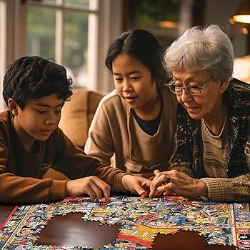 Amazon.com: White Mountain Puzzles Rock 'N Roll - 1000 Piece