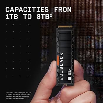 Amazon | WD BLACK SN850X NVMe SSD 2TB WDS200T2XHE | SanDisk | 内蔵