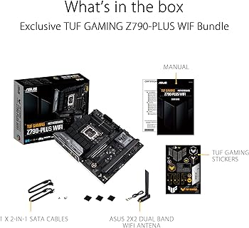 ASUS TUF Gaming Z790-Plus WiFi LGA 1700(Intel12th&13th Gen) ATX
