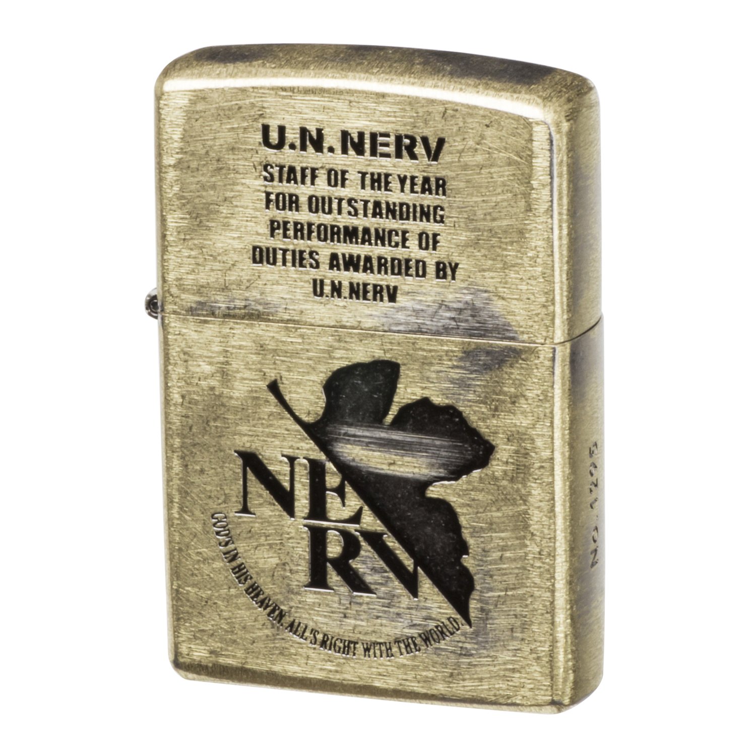 Amazon.co.jp: ZIPPO(ジッポー) エヴァンゲリオン U.N.NERV AWARD Ver