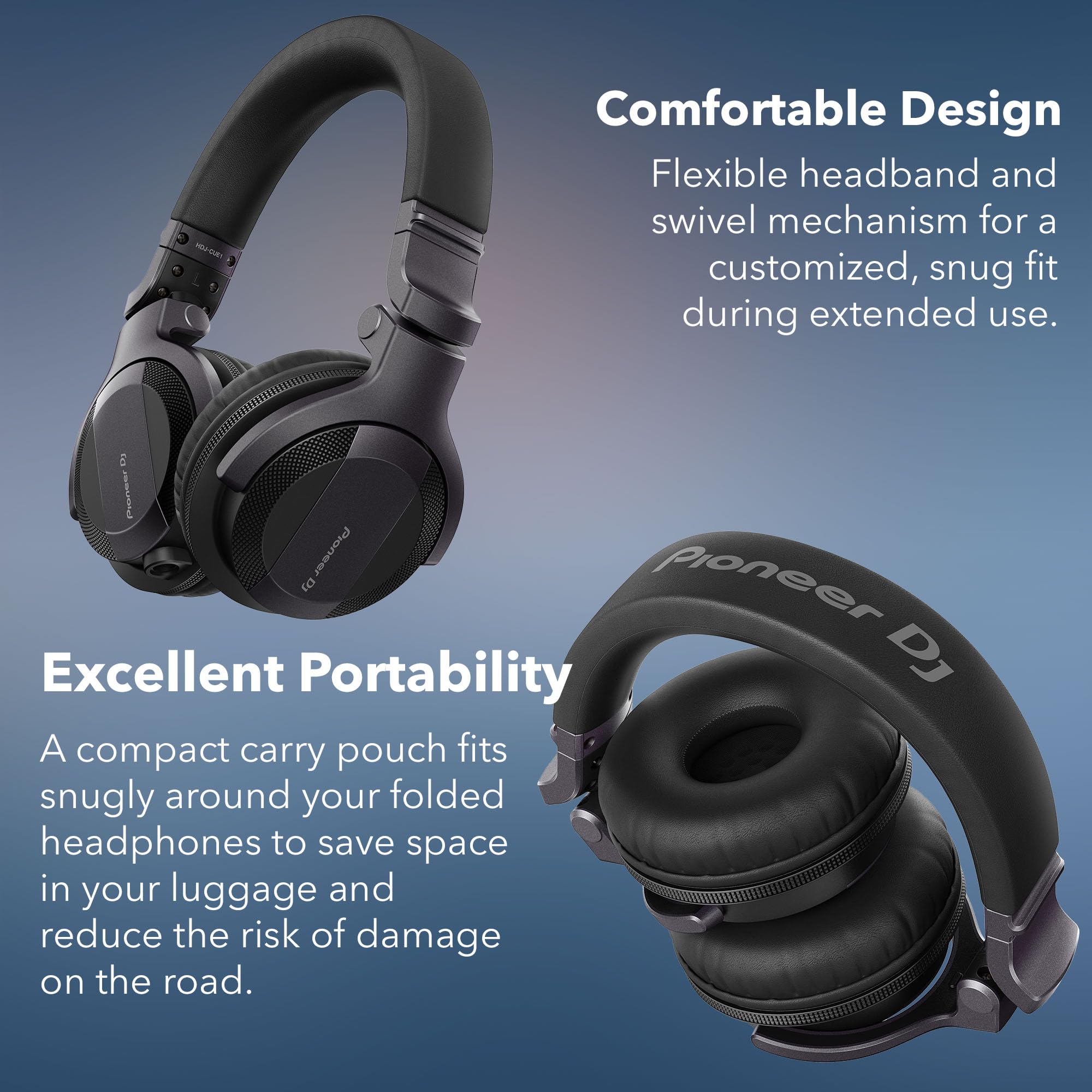 Amazon.co.jp: Pioneer DJ HDJ-CUE1 DJヘッドフォン - ケースとAustin