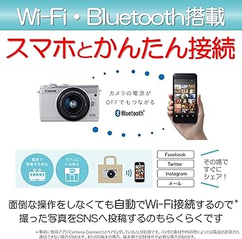Amazon | Canon ミラーレス一眼カメラ EOS M100 ダブルズームキット