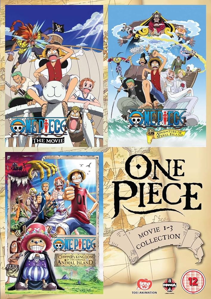 Amazon.com: One Piece Movie Collection 1 (Contains Films 1-3) [DVD
