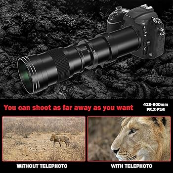 Amazon.co.jp: 望遠レンズ - ソニー用Eマウントレンズ 420-800mm f/8.3