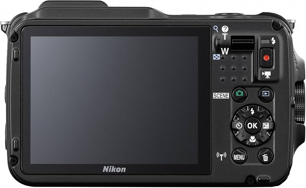 Amazon | Nikon デジタルカメラ AW120 防水 1600万画素 クールブラック