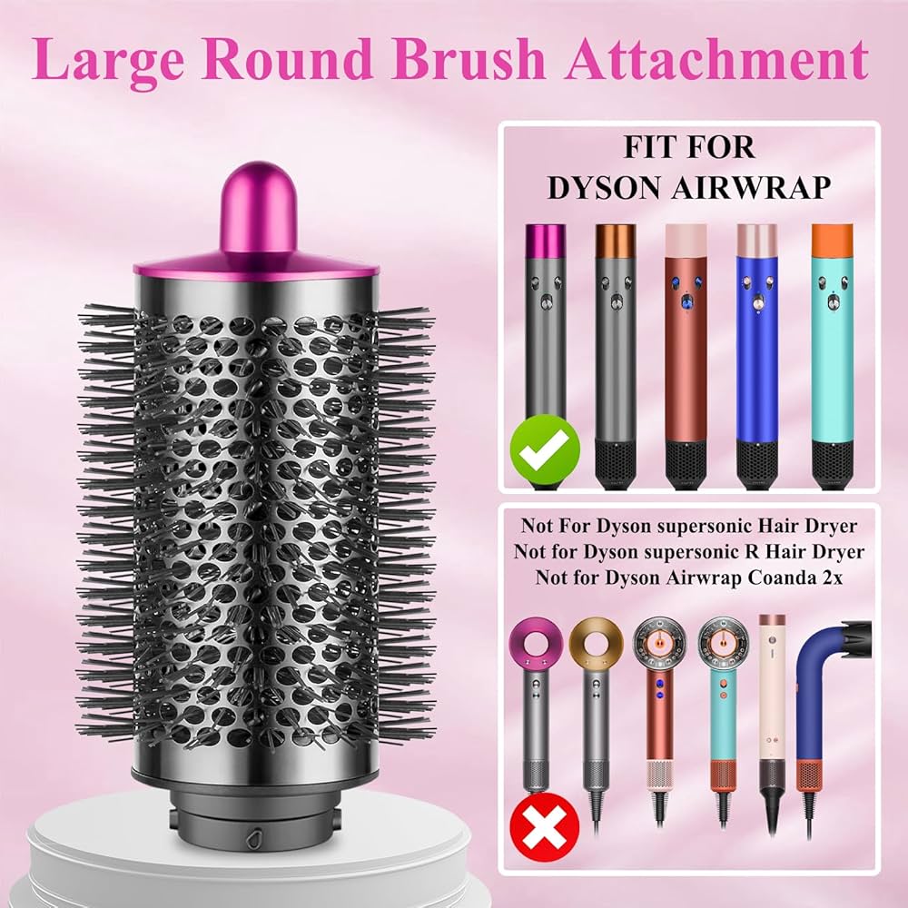 YTCHYYSK Large Round Volumizing Brush for Dyson Airwrap