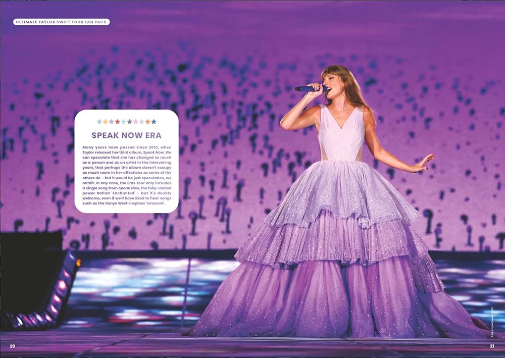 The Ultimate Taylor Swift Tour Fan Pack - comes with stickers