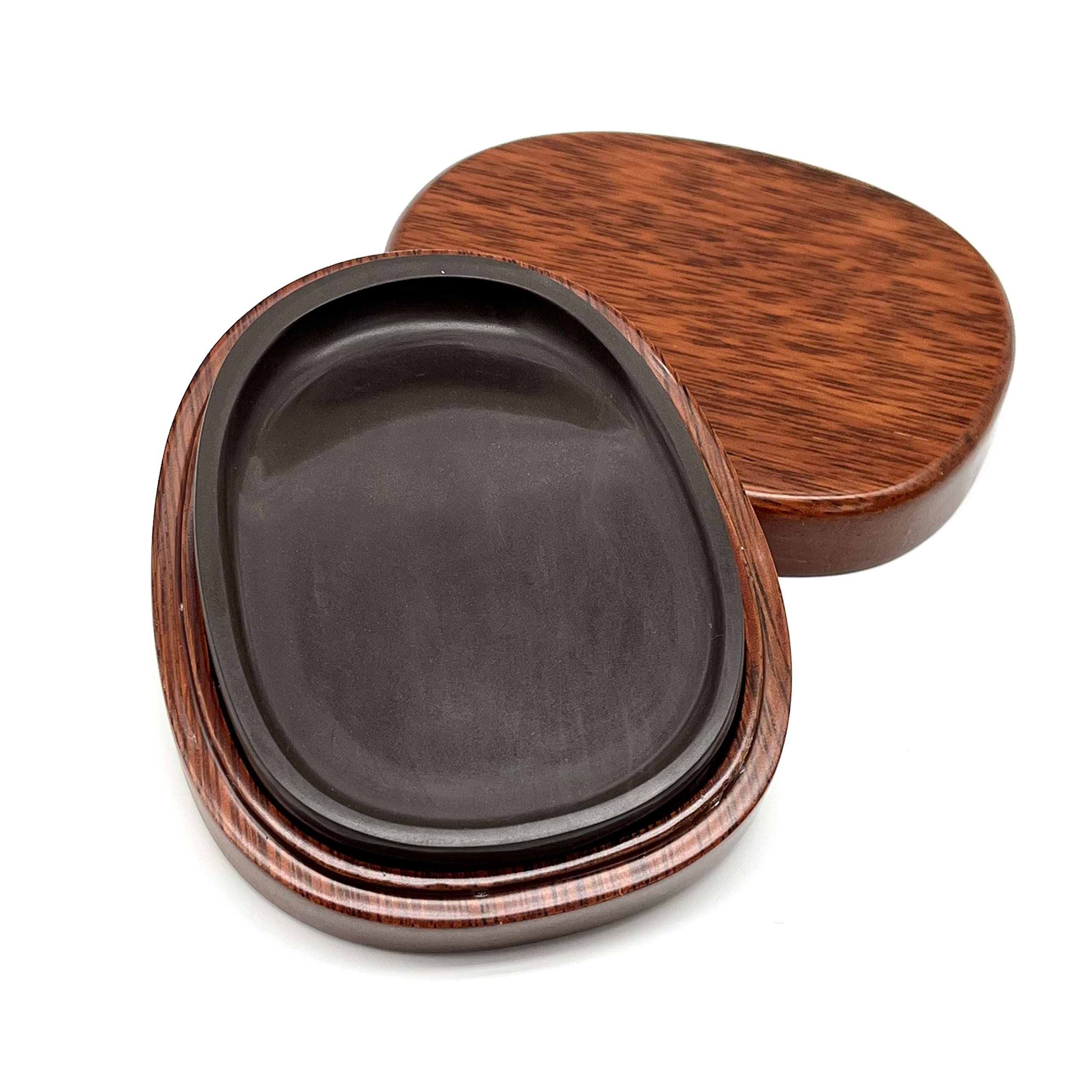 Amazon | 大玄堂 硯 端渓硯 宋坑硯 4吋 端渓硯 木箱付 自然型 実用硯