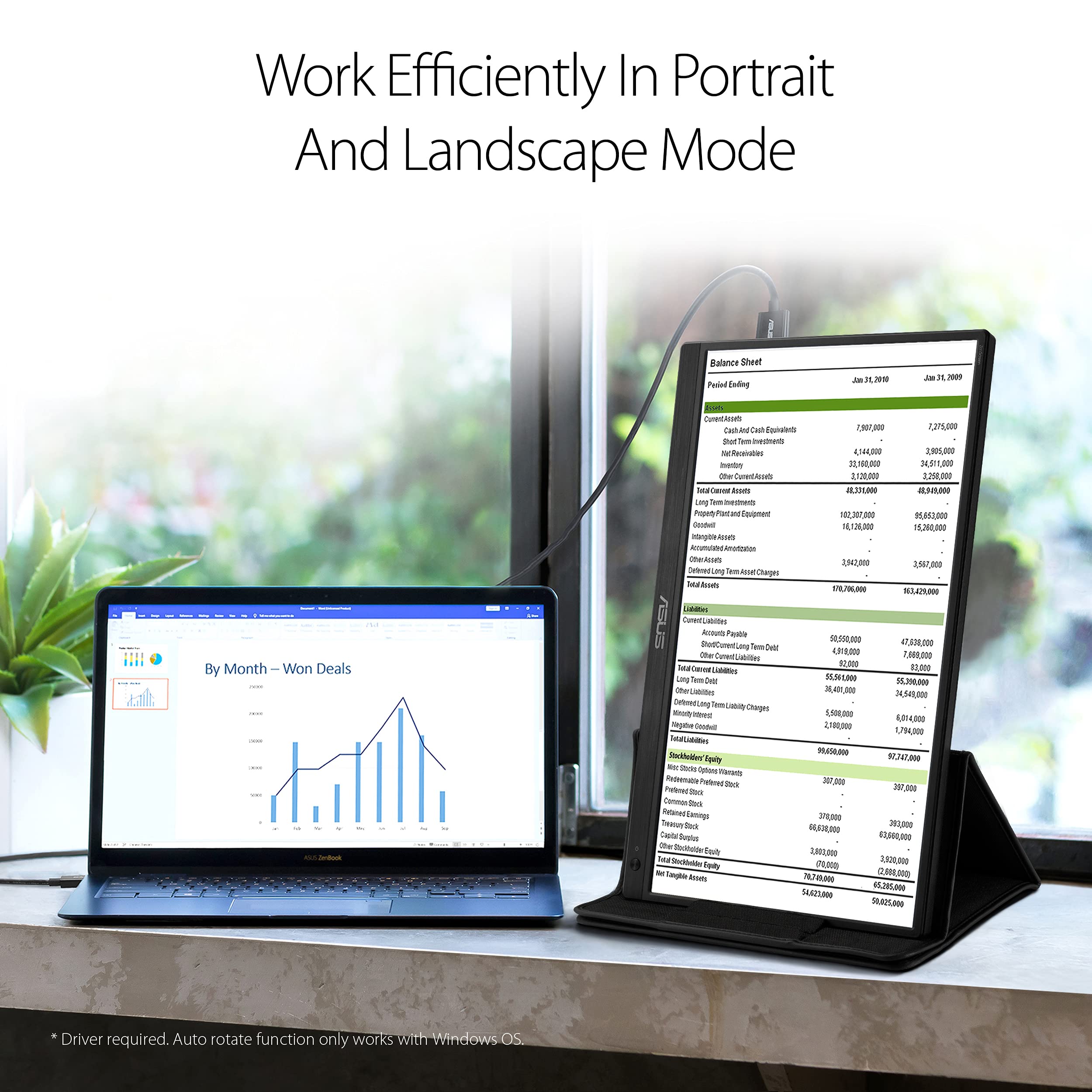 Amazon.co.jp: ASUS ZenScreen 15.6インチ ポータブルUSBモニター
