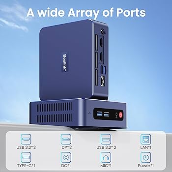 Amazon.com: Beelink SER3 mini PC, AMD Ryzen 3200U (Up to 3.5GHz