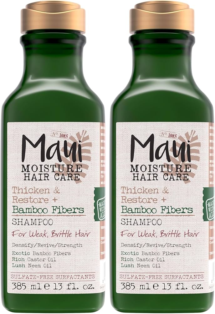 Amazon.com : Maui Moisture Thicken & Restore + Bamboo Fibers