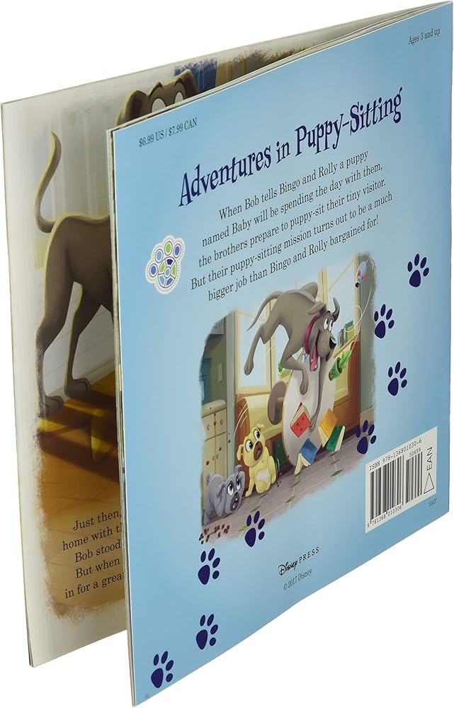Puppy Dog Pals Read-Along Storybook and CD Adventures in Puppy
