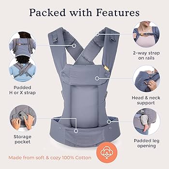 Amazon.com: Beco Gemini Baby Carrier Newborn to Toddler - Front