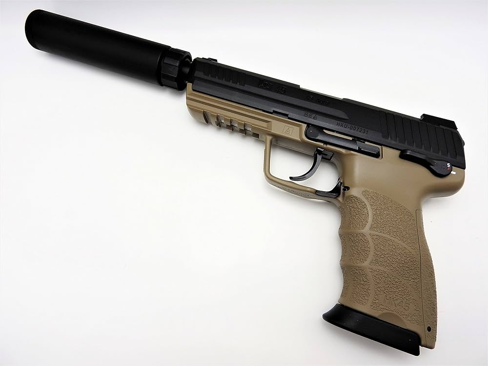 Amazon.co.jp: 東京マルイ 4点セット HK45 タクティカル サイレンサー