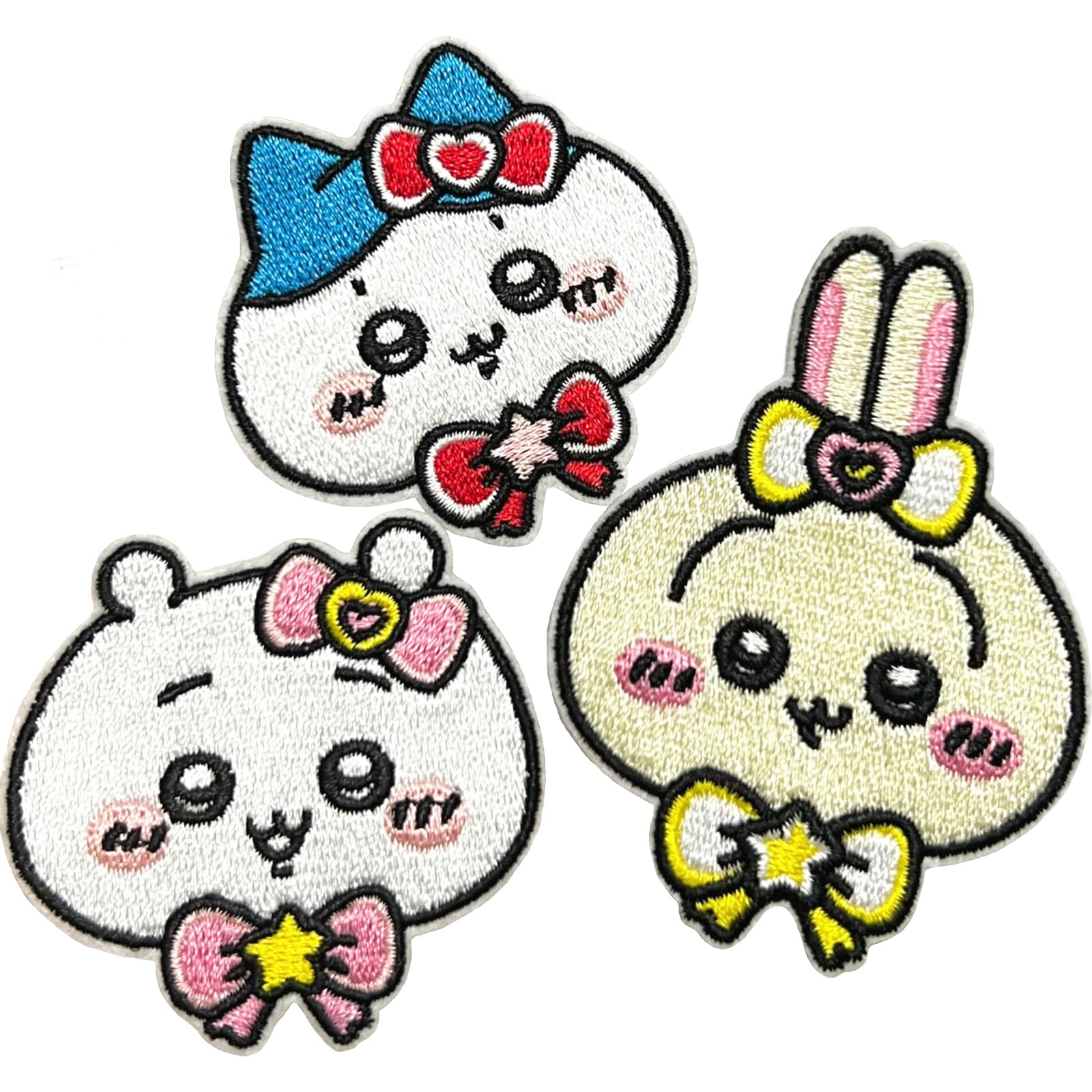 Amazon.co.jp: [HIWOWO]アニメ キャラクター 可愛い ワッペン 刺繍