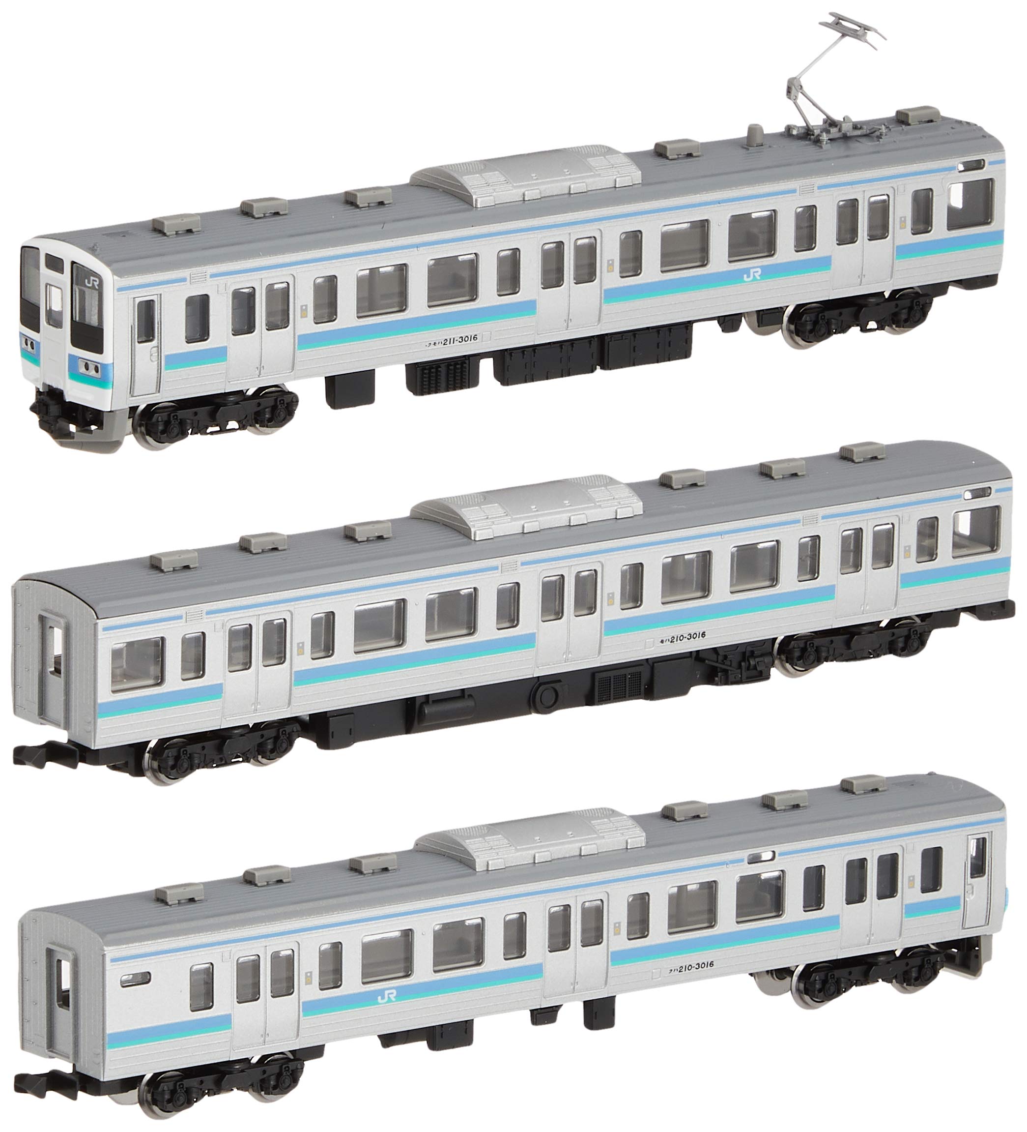Amazon | TOMIX Nゲージ 211 3000系近郊電車 長野色 セット 3両 98346