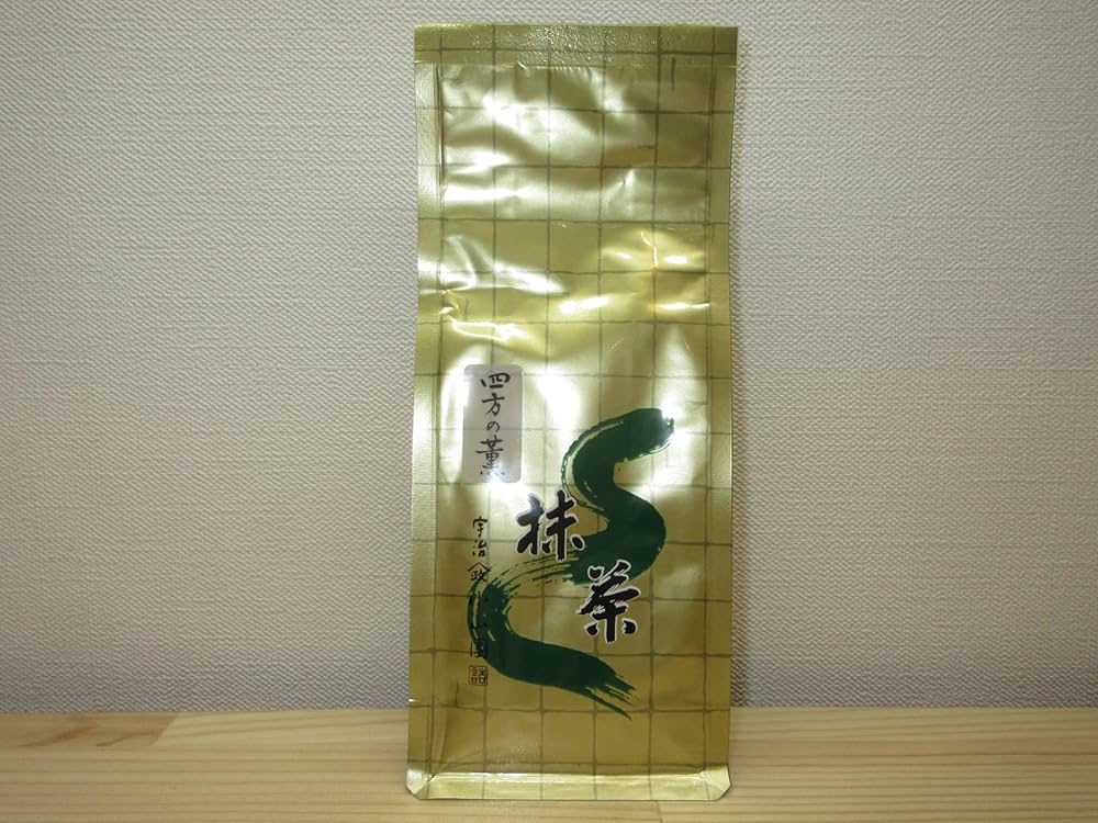 Amazon | 株式会社 芳香園 山政小山園 抹茶 四方の薫 ( 茶道用 袋入り