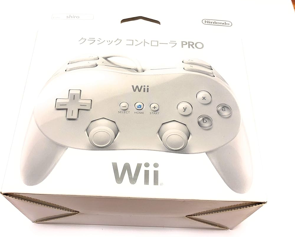 Amazon.com: Wii Classic Controller Pro - White (Japanese Version