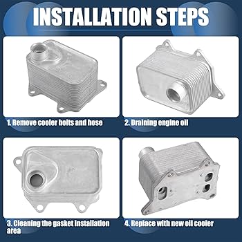 Amazon | INFINAUTO エンジンオイルクーラー トランスミッションオイル