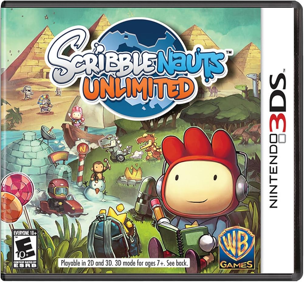 Amazon.com: Scribblenauts Unlimited - Nintendo 3DS : Whv Games