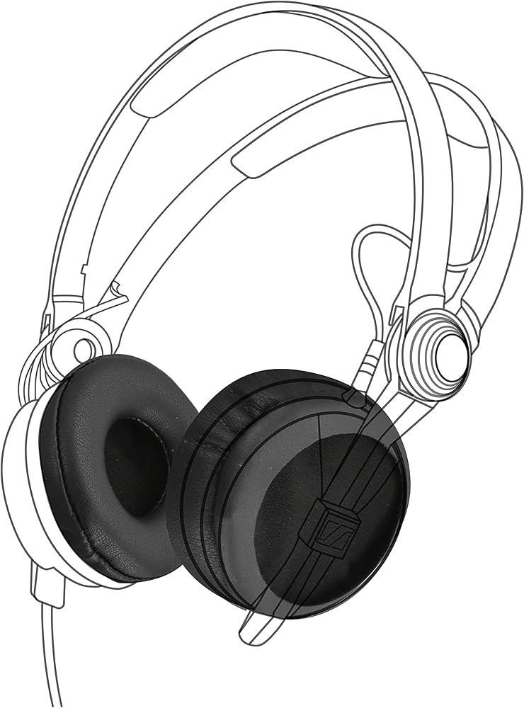 Amazon | Dekoni Audio MID-HD25 [Sennheiser HD25シリーズ]向け