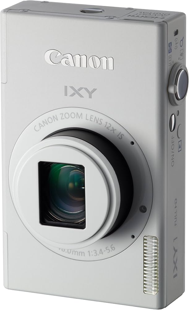 Amazon | Canon デジタルカメラ IXY 1 ホワイト 光学12倍ズーム Wi-Fi