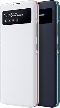 Amazon.com: Samsung Galaxy A51 5G S-View Wallet Case, White : Cell