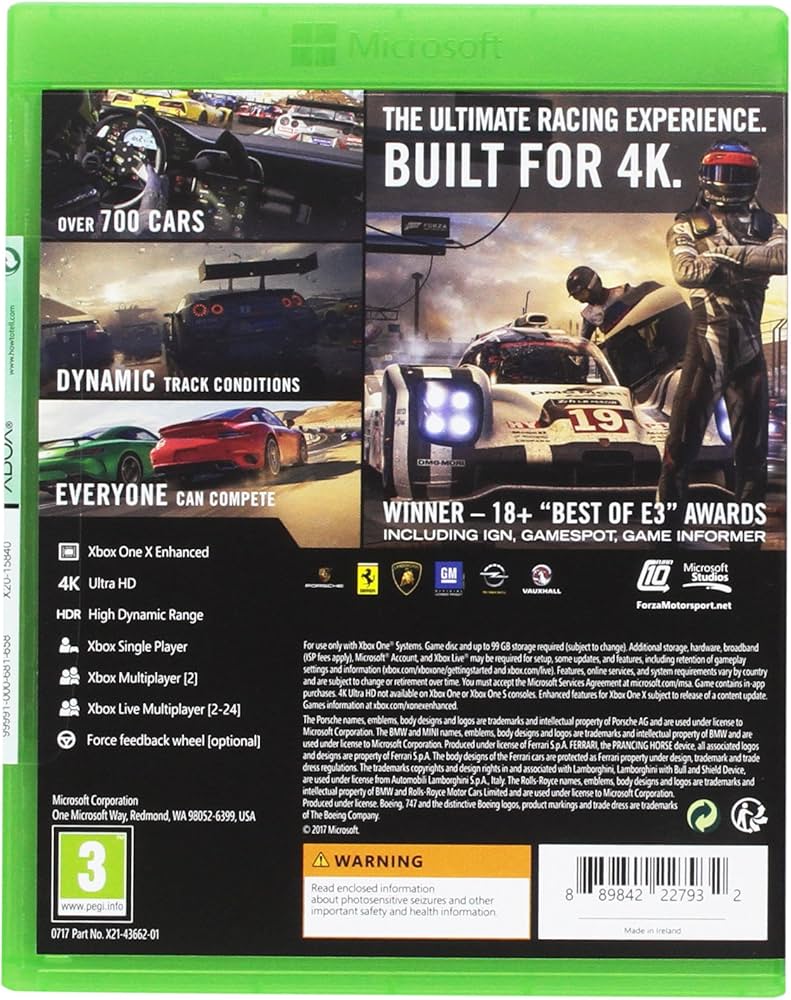 Amazon.com: Forza Motorsport 7: Standard Edition (Xbox One) (New