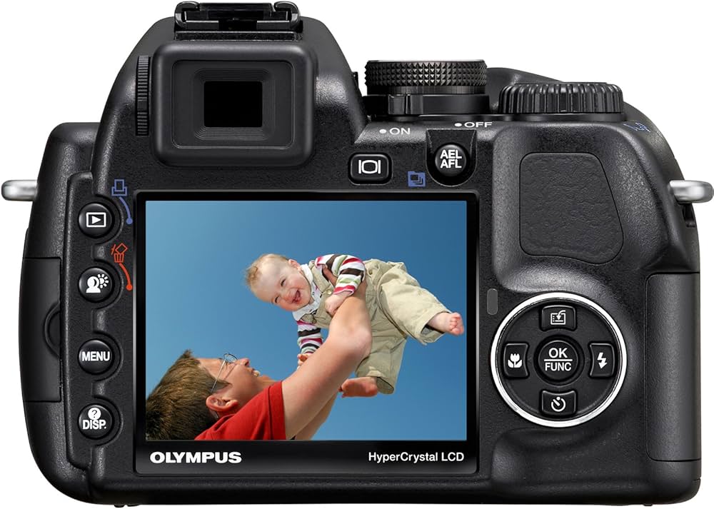 Olympus SP-570UZ Compact Digital Camera - Black (10.1 MP, 20x