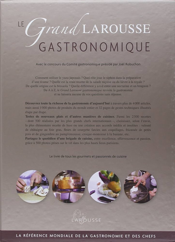 Amazon | Le Grand Larousse Gastronomique: Nouvelle Edition