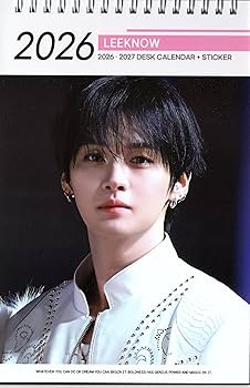 Amazon | Lee Know リノ グッズ 卓上 カレンダー (写真集 カレンダー