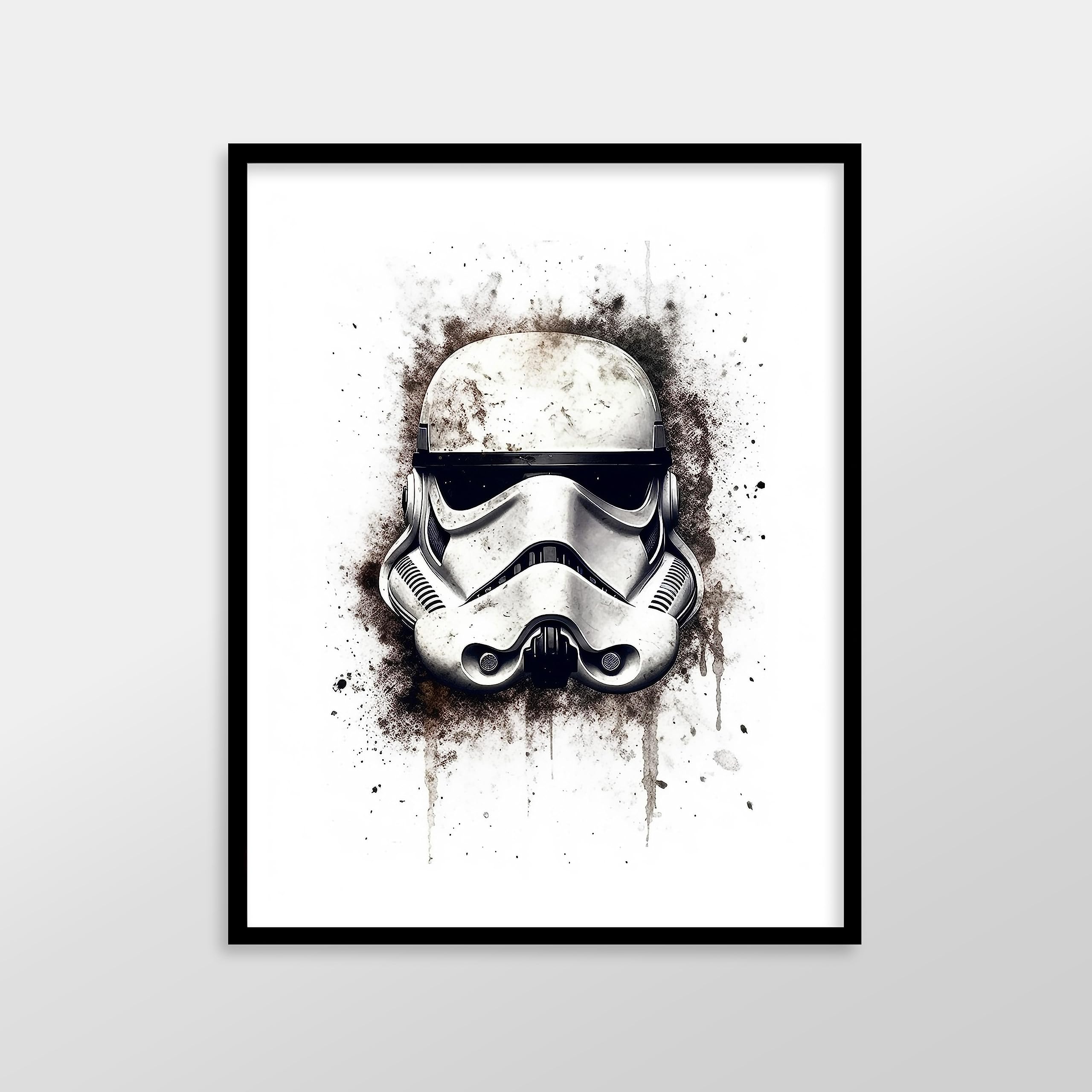 Amazon.com: Star Wars Watercolor Art Print - Premium Giclee Fine