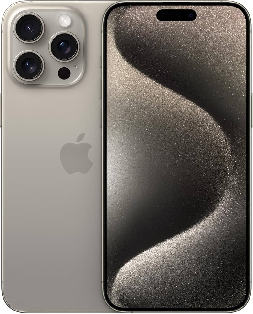 Apple iPhone 15 Pro Max (256 GB) — Titânio natural | Amazon.com.br